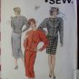 Kwik Sew Pattern 1536, Misses Skirt and Top, Size 6, 8, 10, 12