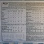 McCalls M4745 Pattern Men's Civil War Costumes, Sz SM-LG, UNCUT