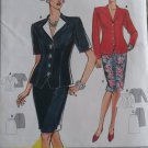 Burda 3766 Jacket and Skirt Suit Pattern, Plus Size 8 10 12 14 18, uncut