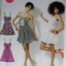 Easy McCalls M6561 Pattern, MIsses or Petite Dress,  Sz 4 6 8 10 12, Bust 29.5 to 34, Uncut