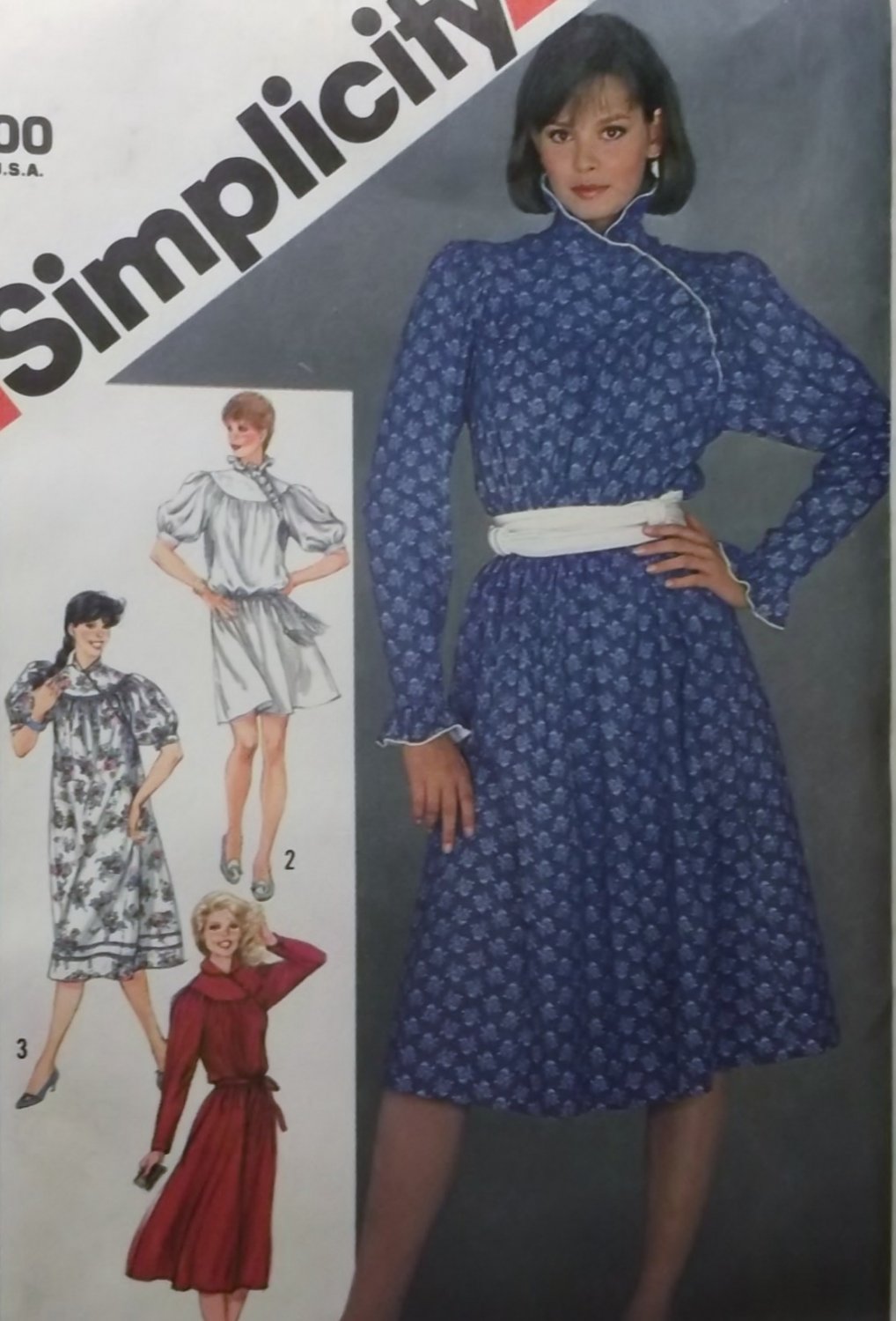 Simplicity 5800 Misses Pullover Yoked Dress Pattern, Size 14, Uncut