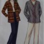 Unisex Easy Shirt and Pull on Pants  Simplicity 9131 Pattern, Sz XS To XL, Uncut