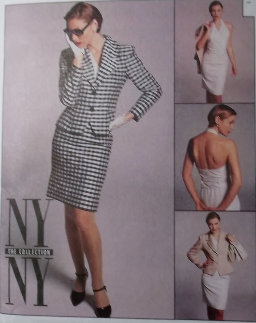 McCall's 8096 NY Collection misses' Skirt, Top and lined Jacket, size 10 Uncut