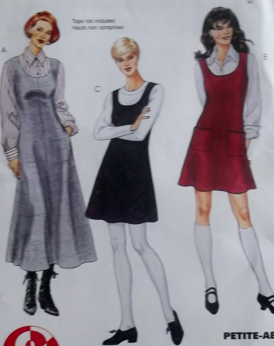 Easy Misses Jumper McCalls 7885 Pattern, Size 10 12 14, Uncut