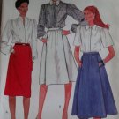 Vintage McCall's 8461 Misses Slim and Flared Skirts, Size 12, Uncut