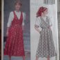 Easy Misses Mock Wrap Front Jumper & Top Butterick 5693 Pattern, Size 6 8 10, Uncut