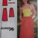 Misses' Jiffy Skirt knee or maxi length Simplicity 9031 Pattern, Size Small 10-12, UNCUT
