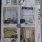 Home Dec in a sec, Valances and Shade McCalls M 4536 Patterns, Uncut