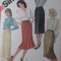 Vintage Simplicity 6234 Sewing Pattern Slim Skirt Sz 12,  Uncut