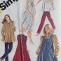 Simplicity 5665 Maternity Misses' Pants, Dress or Top & Sundress or Jumper Pattern, Size 14