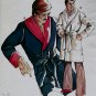 Vintage Mens Robe KWIK Sew 634 Pattern,  S, M, L, XL, Unopened
