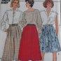 Easy Misses Skirt and Culottes Butterick 3237 Pattern,  Sz 8 10 12,  UNCUT