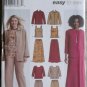 Simplicity 5463 Misses' Pants Skirt tank Top Jacket & Top Pattern, Plus Sizes 10 to 18 UNCUT