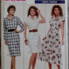 Easy Misses'  Button front Dress Butterick 6083 Pattern, Size 6 8 10, Uncut