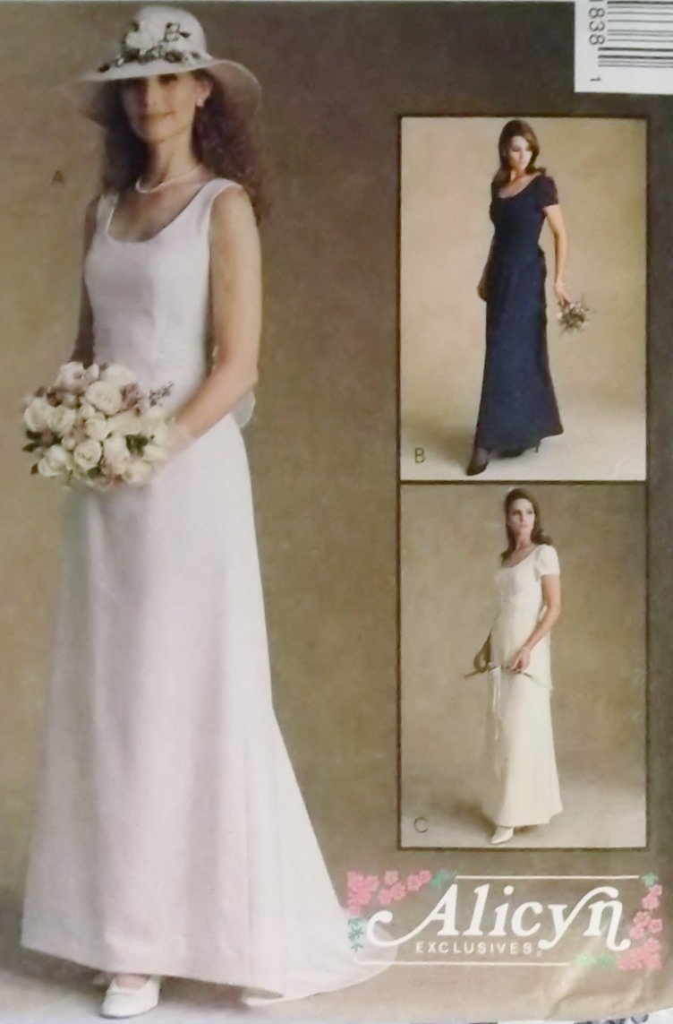 McCalls 9183 Alicyn Exclusives Pattern, Misses Dresses Bridal and Bridesmaid, Plus Size 20, UNCUT