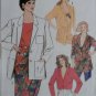 Easy Misses Unlined Jackets in 2 lengths Simplicity 9628 Pattern, Size 6 To 14, Uncut