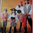 Kid's Pirate Costume, McCalls MP 317 or 4952 Pattern, Size 3-4 to 7-8, Uncut