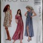 McCalls 7545 Pattern, Misses Loose Sleeveless Dress, Plus Size 20, UNCUT