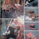 McCall's 8294 Project Tote, Organizer Knitting Needle Scissor Cases  Yarn Holder Pattern, OS, Uncut