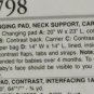 Butterick B 5798, Baby's Changing Pad, Neck Support, Carrier and Diaper Bag Pattern, One Size, UNCUT