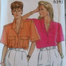 New Look 6143 Misses Blouse Pattern, Sz 8 to 18, Uncut