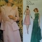 Vintage Teal Traina Jacket & Dress Vogue 1185 Sewing Pattern, Half Size 18 1/2  Bust 40, Uncut FF