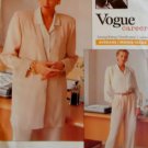 Vogue 2338 Tamotsu Design Misses Jacket Shirt Pants Pattern, Size 8 10 12 Uncut