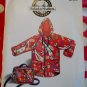 Dakota Station 08062 Kids School Slicker/ Rain Coat & Lunchbox Pattern,  Sz 7 8 10 12, UNCUT