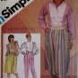 Simplicity 5832 Henry Grethel Design Misses' Pants, Tucked Skirt, Shirt  Pattern,  Size 12, UNCUT