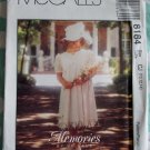 McCalls Memories by Jo Lene 8184 pattern, Childs Dress, Sizes 10, 12, 14, UNCUT