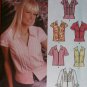 Easy Misses' Blouse with Sleeve and Trim Simplicity 5194 Pattern Plus Sz 14 to 20 Uncut