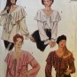 OOP McCalls 6847 Pattern Misses' Romantic Tops, Size XS to MD, UNCUT