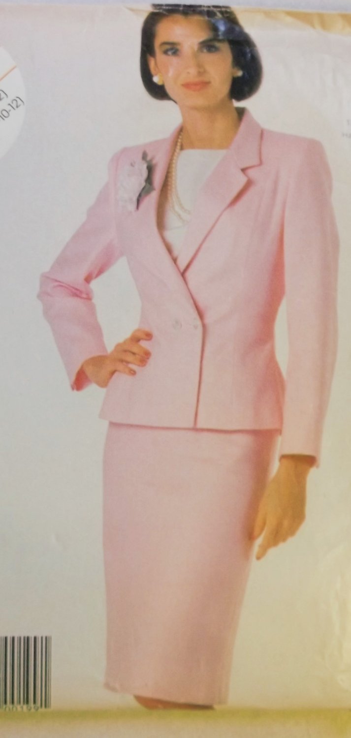 Misses' Jacket and Skirt McCalls 2324 Pattern, Sz 8 10 12, Uncut