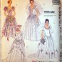 OOP McCall's Pattern 6390 Bridal Gown, & Bridesmaid's Dresses, Sz 8 10 12, Uncut