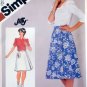 Simplicity 5446 Misses Jiffy reversible skirt in two lengths Pattern, Size 16, Uncut