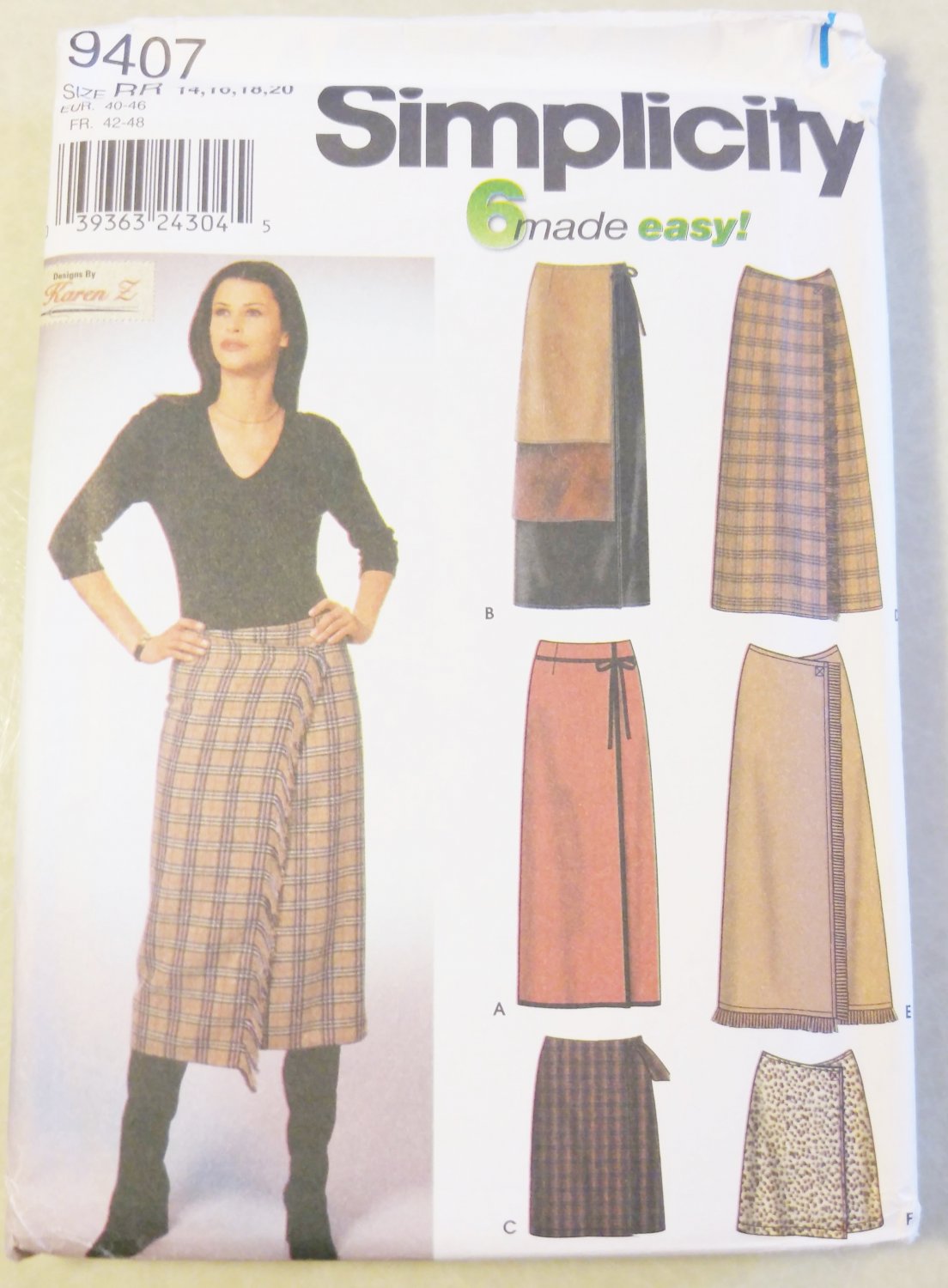 misses-easy-wrap-skirts-simplicity-9407-pattern-size-14-to-20-uncut