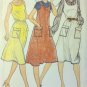 Easy Vintage Butterick 3616 Misses Jumper  Dress Pattern, Size 12, UNCUT