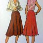 Vintage Butterick 6860 Misses Flared 8 Gored Skirt  Pattern, Size 14, UNCUT