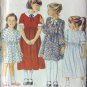 Child's Dress New Look 6232 Pattern, Size 3 to 8, Uncut