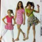 Childs Tops, Dress, Skirts Leggings: McCalls M6276 Sewing Pattern, Size 3 4 5 6, Uncut