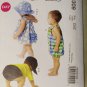 McCalls M6309 Pattern INFANTS' DRESS, PANTIES, ROMPER, DIAPER COVER AND HATS
