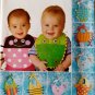 Simplicity 2468 Animal Baby Bibs  frog Lady Bug and More Sewing Pattern uncut