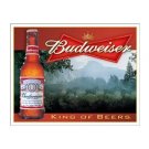 Budweiser King of Beers Tin Sign