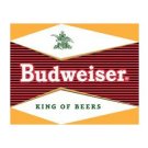 Budweiser Beer - Bullseye Logo Tin Sign
