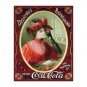 Coca Cola - Coca Cola Girl, Victorian Red Dress Tin Sign