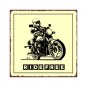 Motorcycle - Ride Free - Metal Art Sign