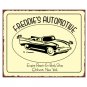 Freddie's Automotive - Metal Art Sign
