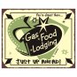 Gas Food Lodging - Metal Art Sign