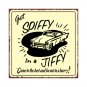 Get Spiffy in a Jiffy - Metal Art Sign