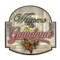 Welcome to Grandma's - Welcome Sign - Tin Sign